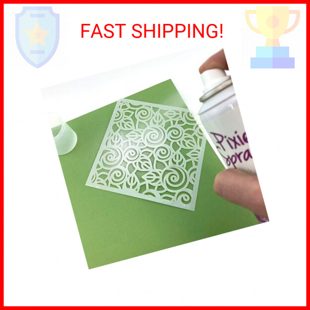 iCraft Pixie Spray Stencil Adhesive, Repositionable, Low Tack, 3.81 Ounces