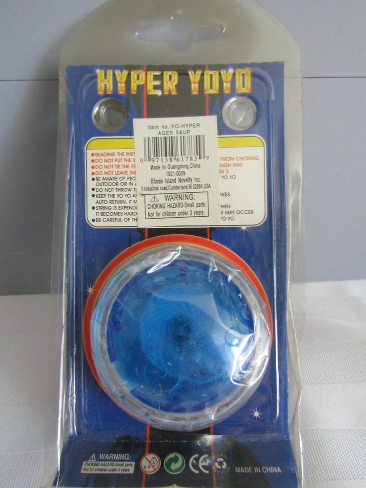 Hyper Yoyo Blue Professional Yoyo w/Auto Return System