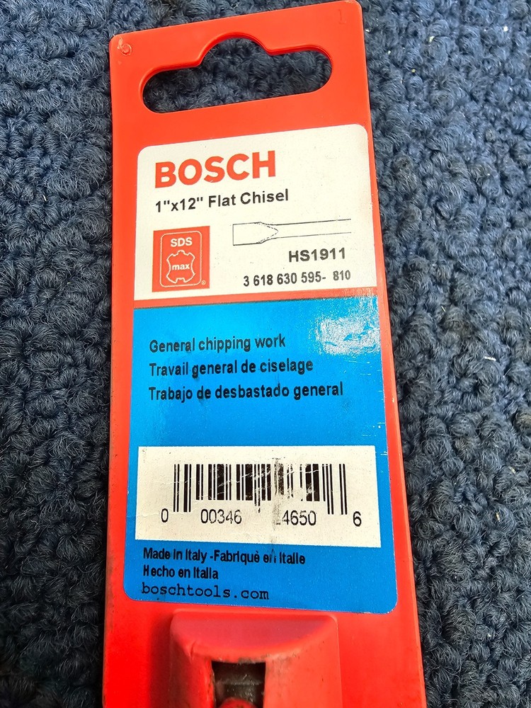 Bosch HS1911: Flat Chisel Hammer Steel Concrete Removal Hard Surface