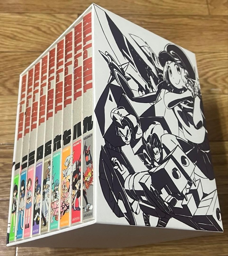 Kill la Kill Blu-ray DVD Complete 9-Volume Box Set Used
