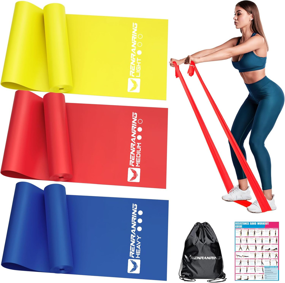 Resistance Bands for Working Out, Exercise Bands for Physical Therapy, Stretc...