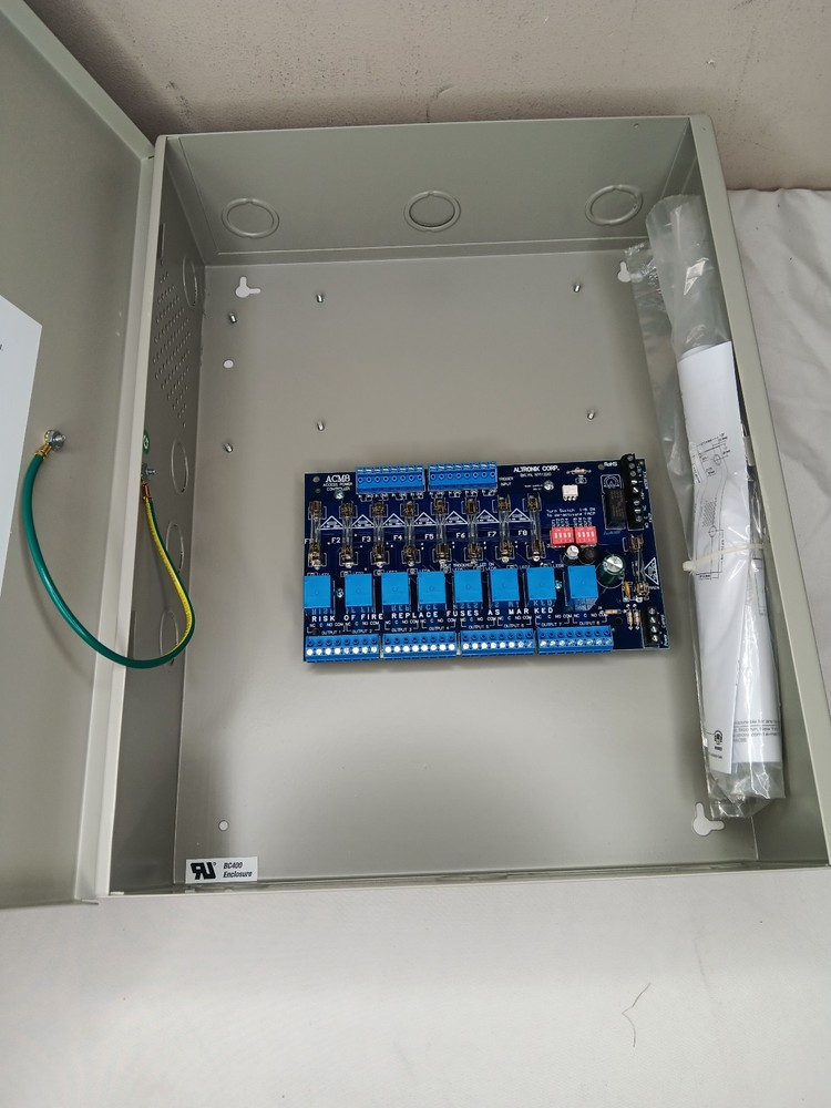 Altronix ACM8E 8 Output Access Power Controller w/ Fire Alarm Interface