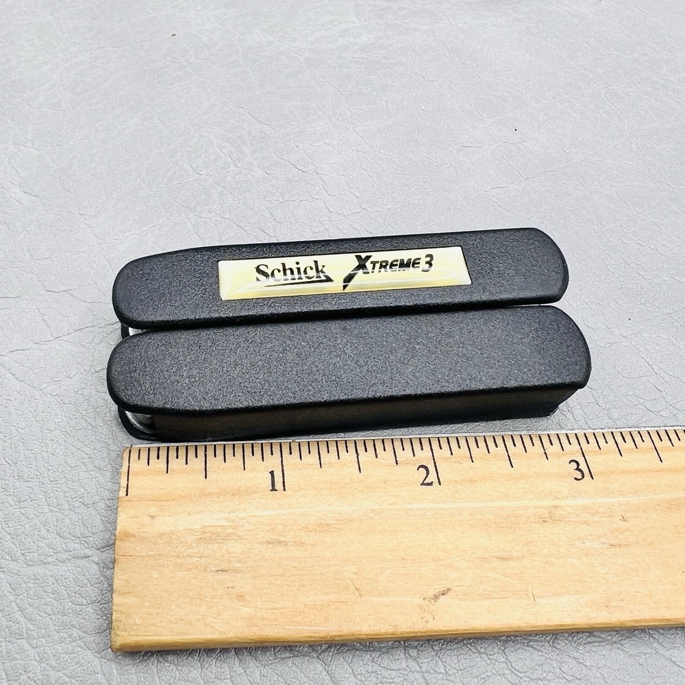 Vintage Schick Xtreme Multi Tool Pliers Micro Folding Survival Pocket Knife Case