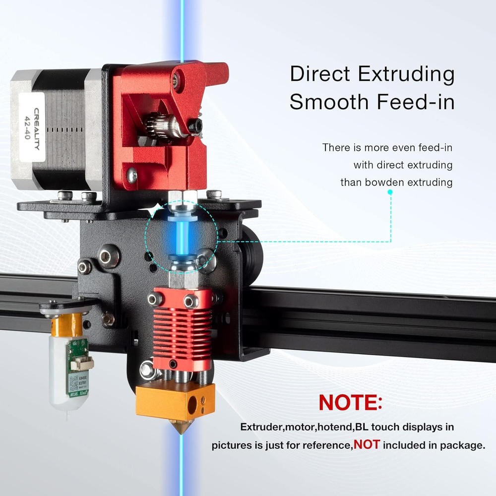 UniTak3D Ender 3 Direct Drive Upgrade Conversion Bracket for 3 Black