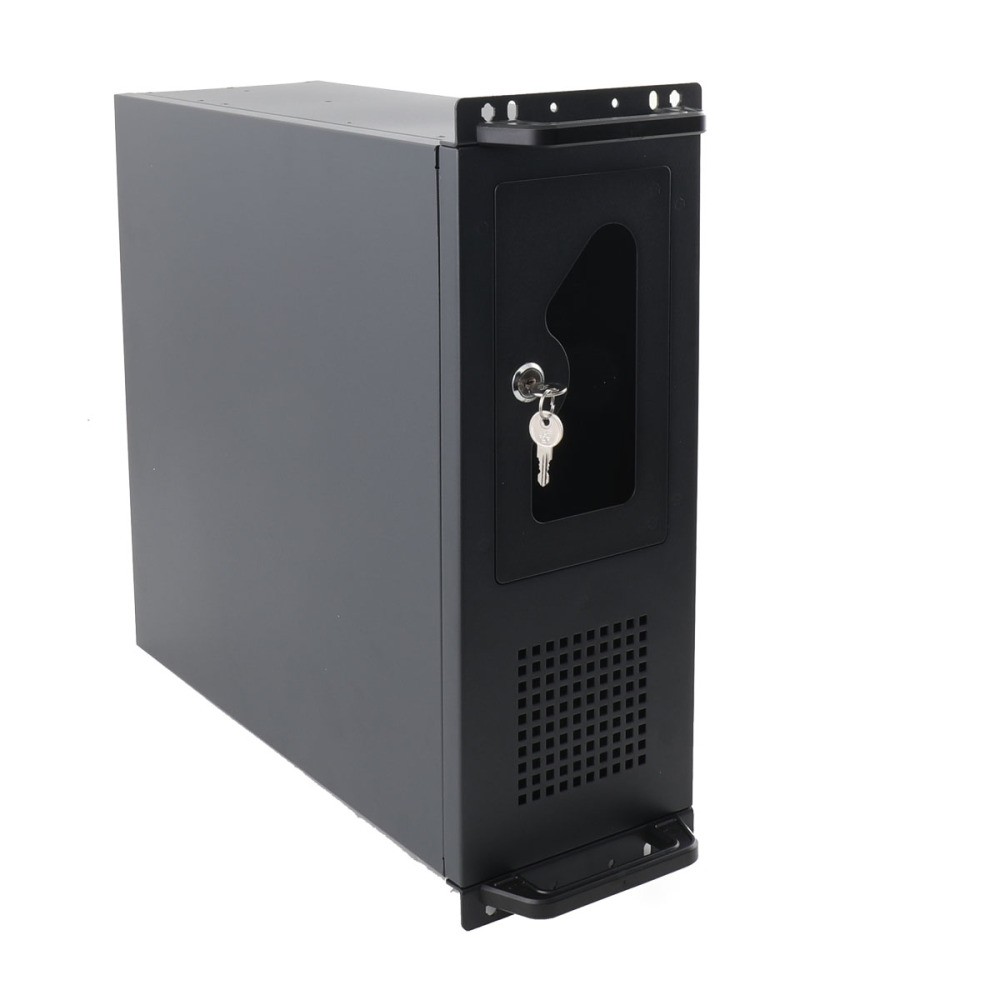 4U Server Case Rack Mount 4U Server Chassis Lockable Computer Cases for Home Lab