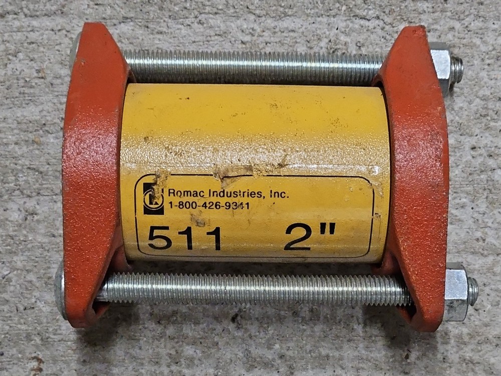 Romac 2" 511 Coupling Length 5.5" x Diameter 2"  *FAST FREE SHIPPING*