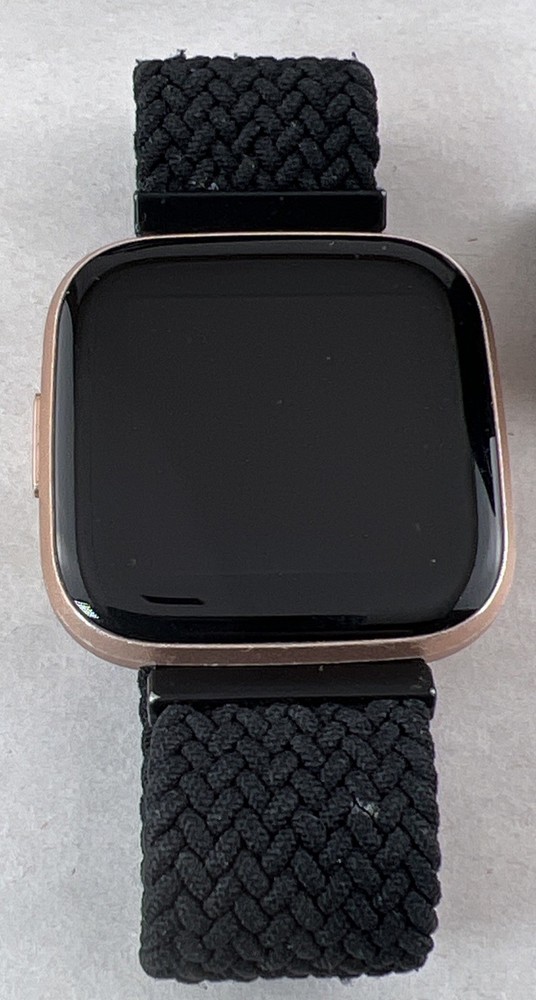 Fitbit Versa 2 Rose FB507 w/Charger - Tested 8 Extra Bands & 20+ Spring Bars