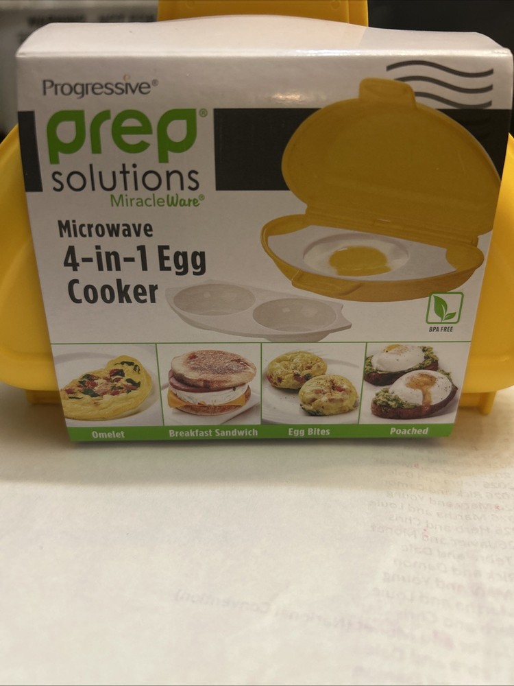 Prep Solutions Microwave Four And One Egg Cooker