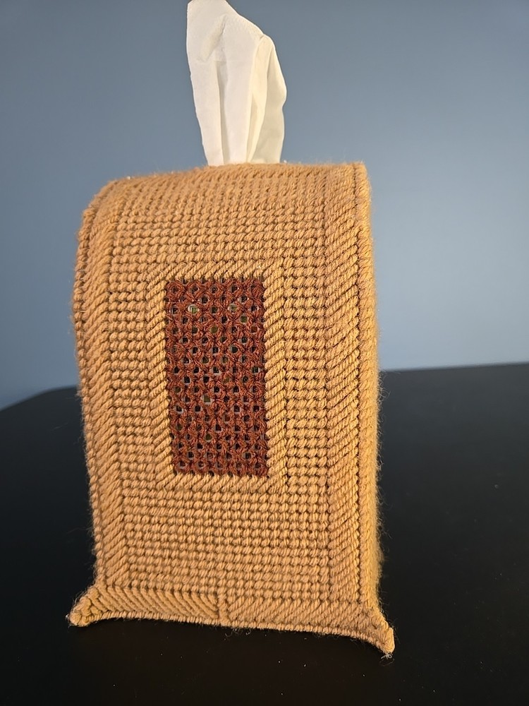 Retro Radio Shape Tissue Cover Box Practical and Cute Handmade