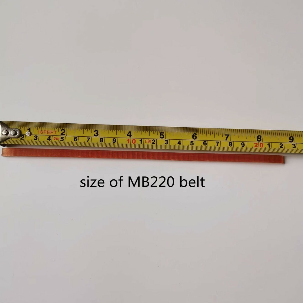 Neoprene Sewing Machine Motor Drive V Belt 2 PCS