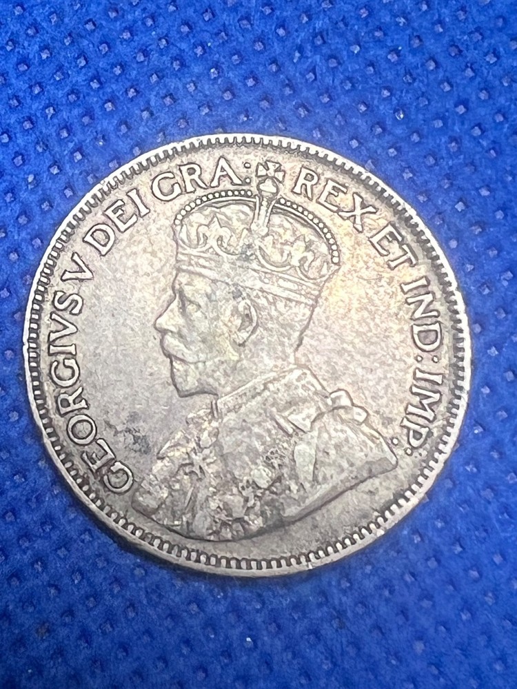 Canada 25 Cents 1929, Grade VF #815