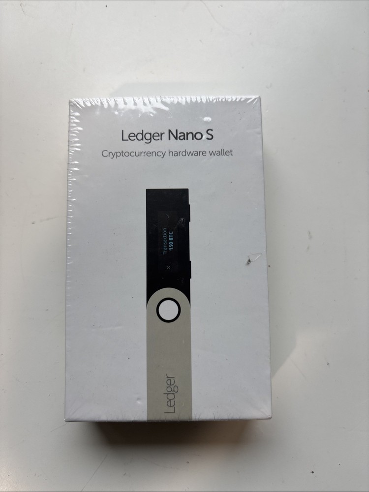 ** NEW SEALED ** Ledger Nano S Cryptocurrency Bitcoin Hardware Wallet