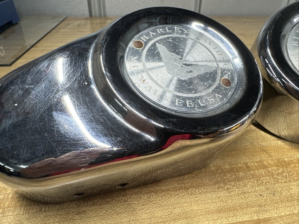 Harley-Davidson EVO Touring Electra Glide Chrome Left Right Brake Caliper Covers