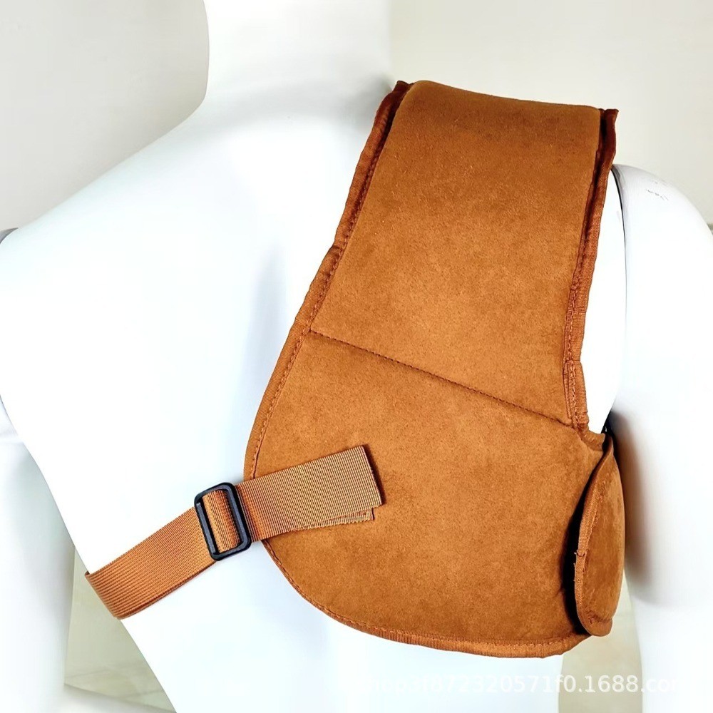 Hunting Recoil Shoulder Protective Pad Vest Adjustable Strap for Range Hunting