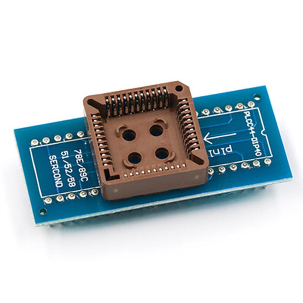 PLCC44 to DIP40 EZ USB Universal Programmer IC Adapter Tester Socket