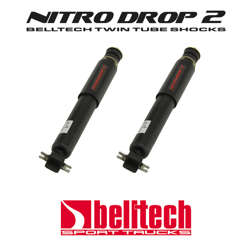 82-04 S10/Sonoma 2WD Nitro Drop 2 Front Shocks for 2" - 5" Drop (Pair)