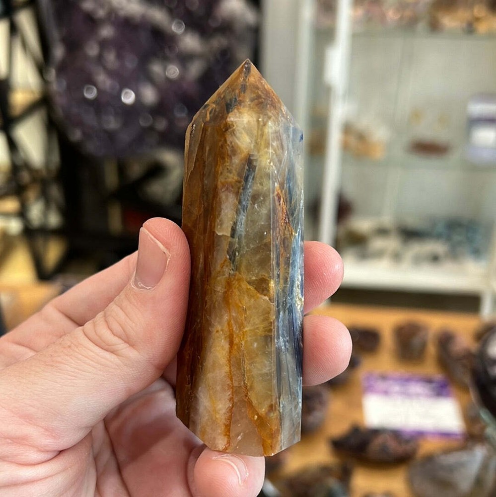 Blue Kyanite Tower L