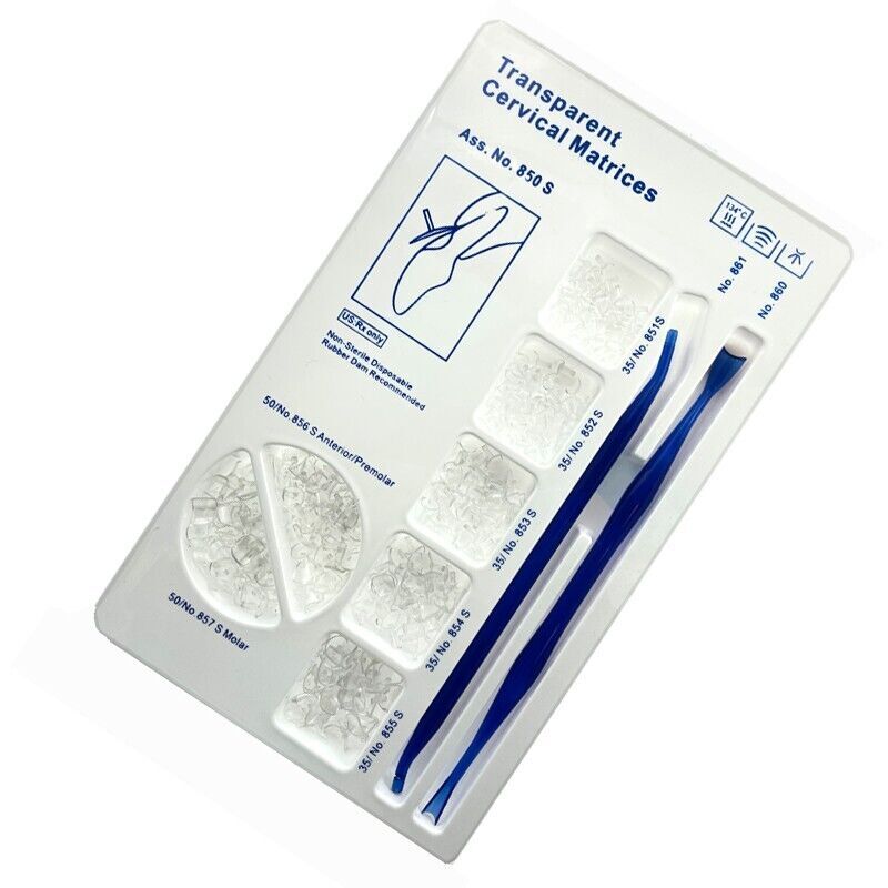 Dental Transparent Cervical Matrices Composite Veneer Gingival Retractor Matrix