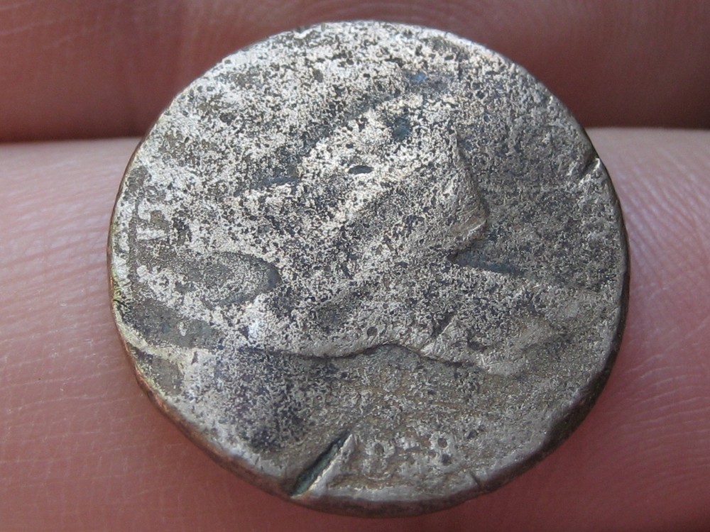 1858 Flying Eagle Penny Cent, Small Letters, About Good Details