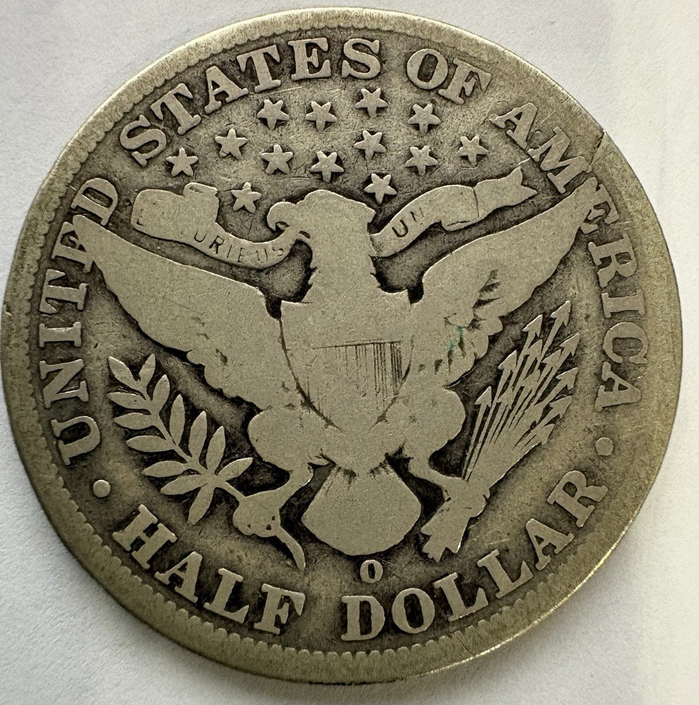 1906-O Barber Half Dollar $0.50 piece