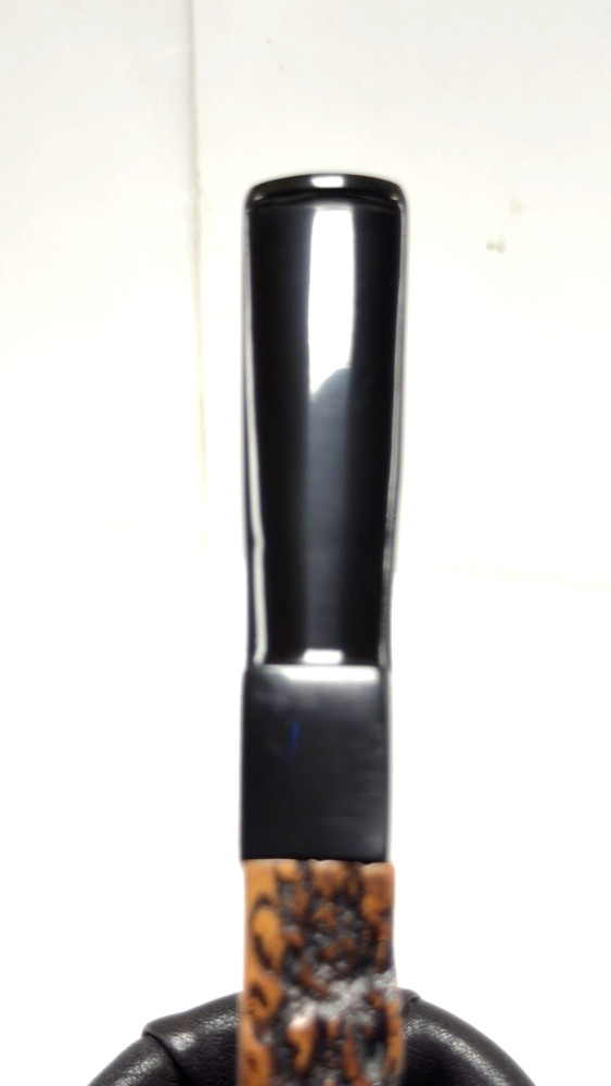 POTPOURRI Blast and Rusticate Unique Finished Straight Billiard Saddle Stem ***