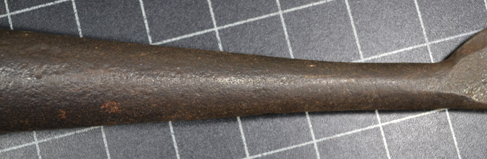 BARK SPUD - BLACKSMITH MADE - ALL ORIGINAL