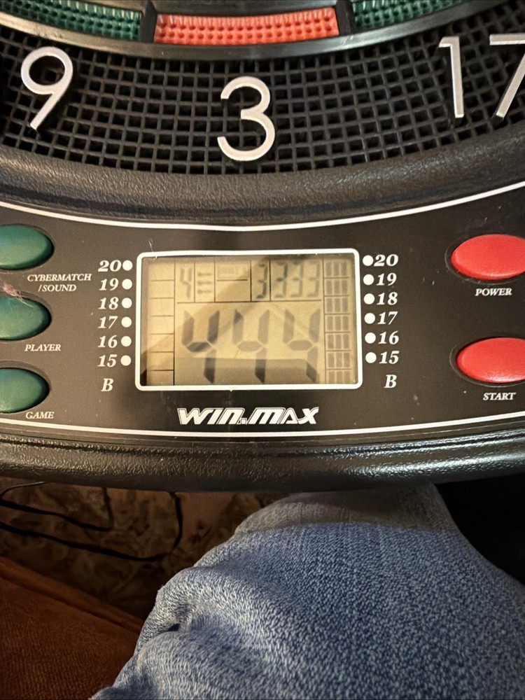 Winmau Win.max Electronic Dartboard MRSP 217.