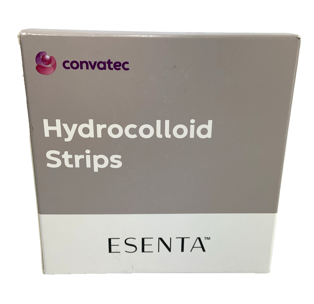 80 Ct Convatec 423826 Esenta Hydrocolloid Strips Thin Curve Exp 2029