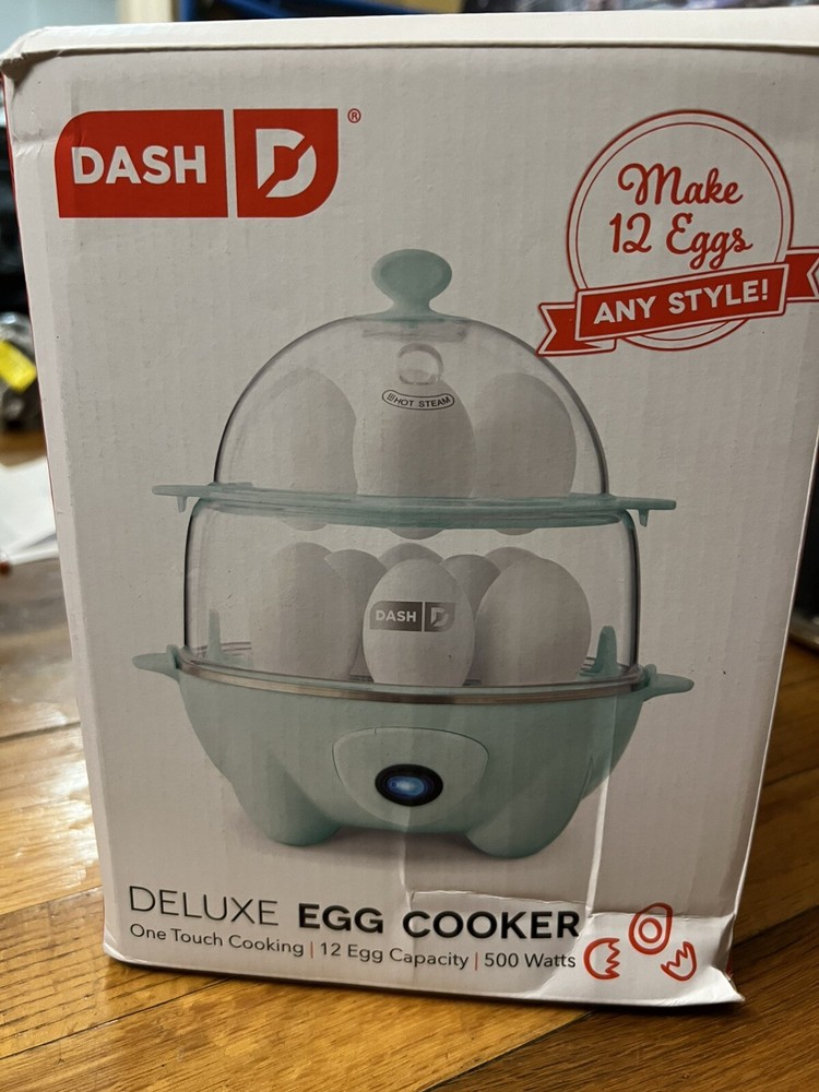 DASH Deluxe Express Two-Tier Egg Cooker - 12 Egg Capacity