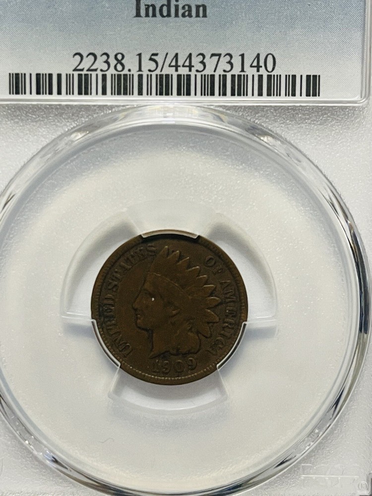 1909-S Indian Head Cent PCGS F15