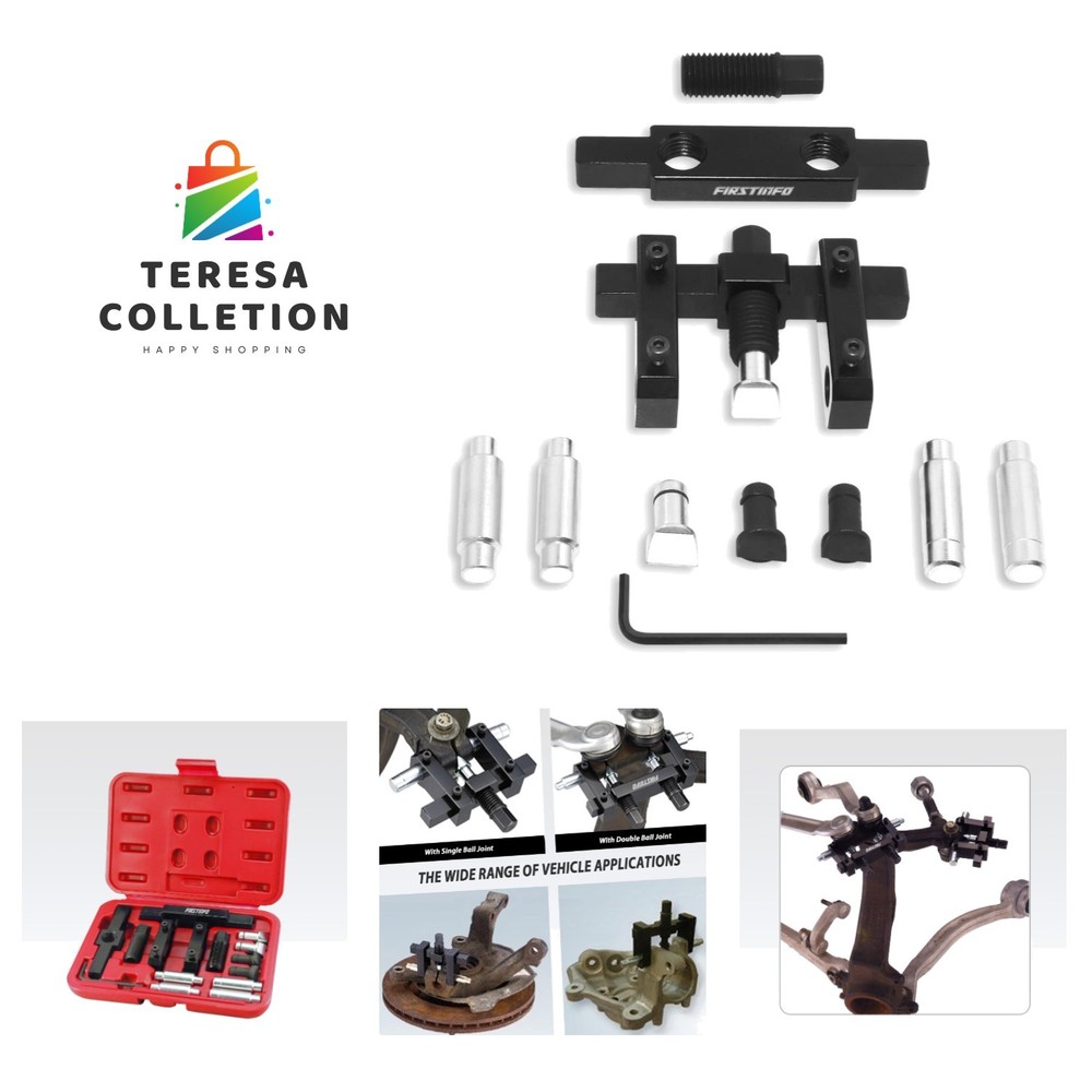 FIRSTINFO Universal Multi-Function Steering Knuckle Spreader Tool Set, Safety...