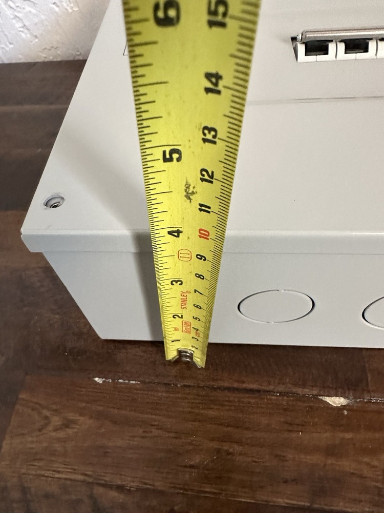 Transfer Panel (60A/60A), Transfer Switch for Portable Generators 15,000 Watts