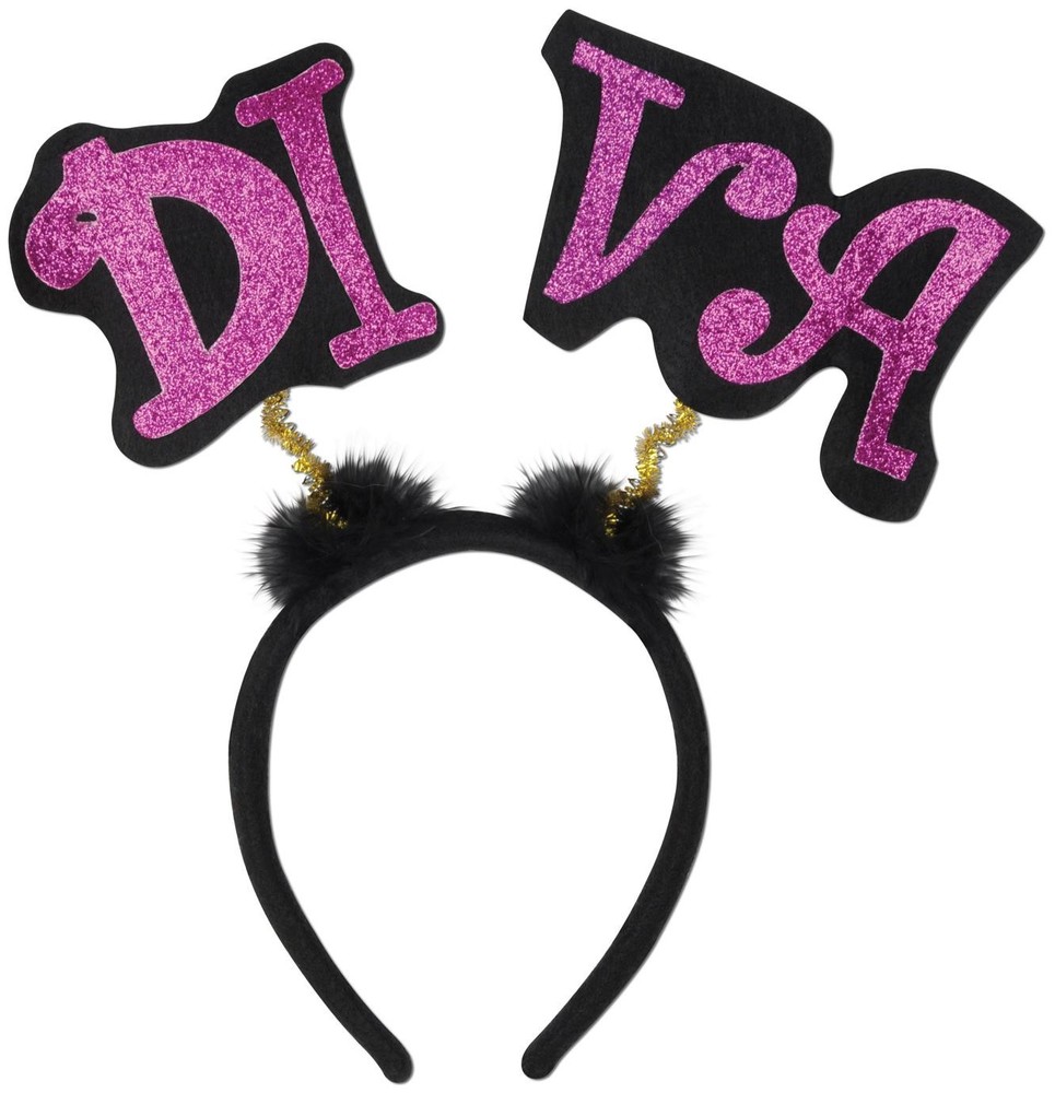 Glittered Diva Boppers for Halloween - Beistle