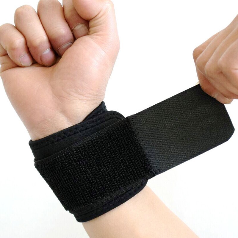 Wristbands Weight Lifting Wrist Wraps Gym Training Support Straps Adjustable