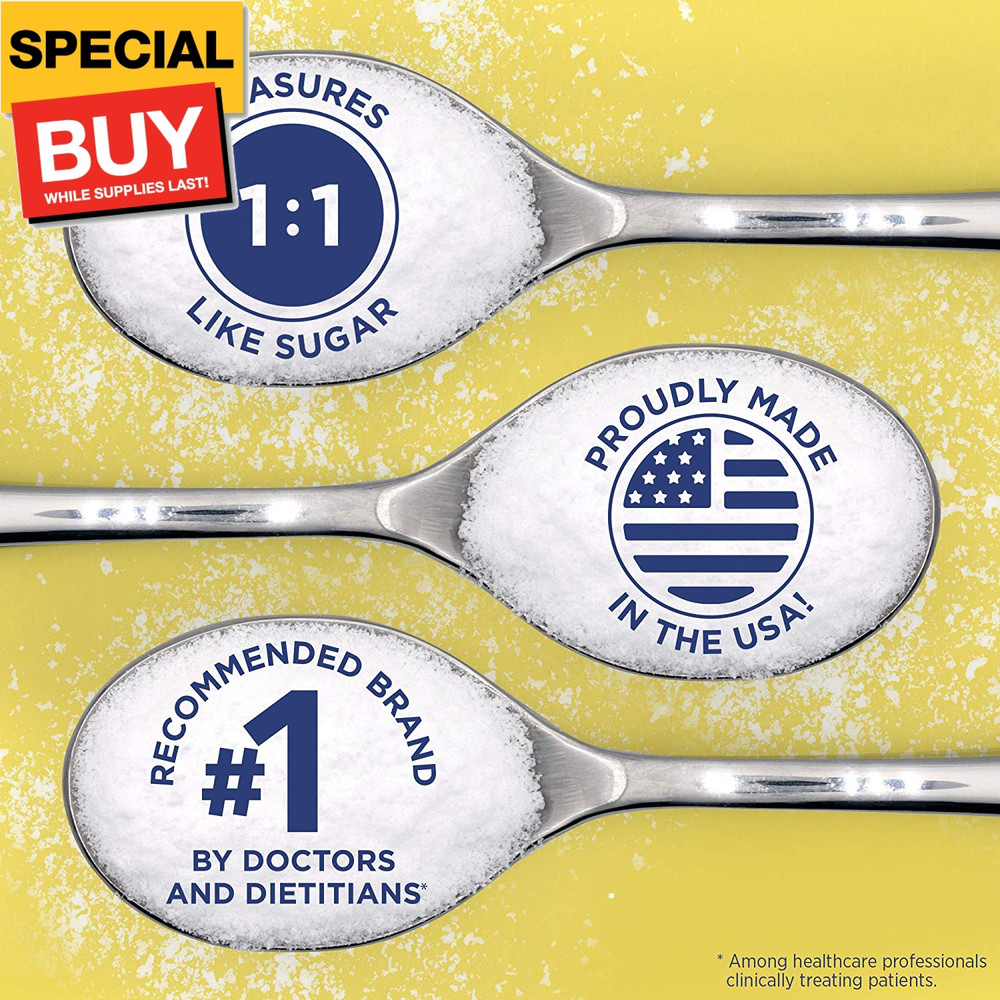 Zero Calorie Sweetener, Granulated Sugar Substitute, 9.7 Oz