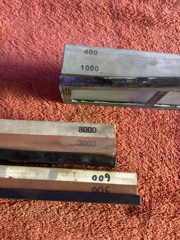 3 Water sharpening stones