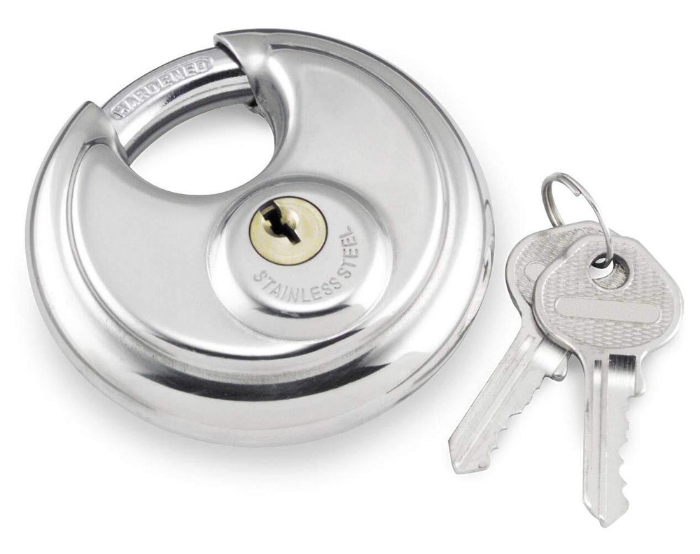 Bully Lock Round Stainless Pad | 132201