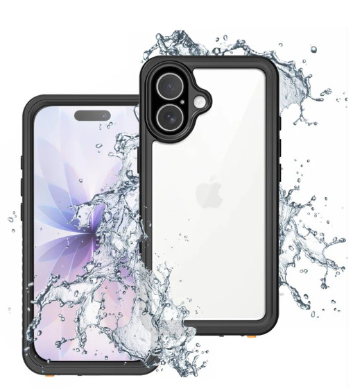 Waterproof Case for iPhone 17 iPhone 16 Shockproof Built in Screen Protector