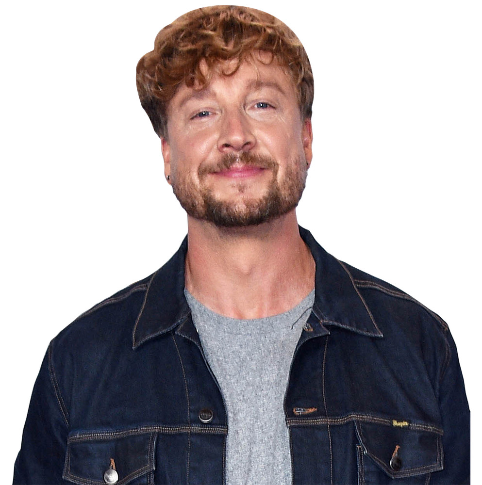 Samu Haber (Denim Jacket) Half Body Buddy Cutout