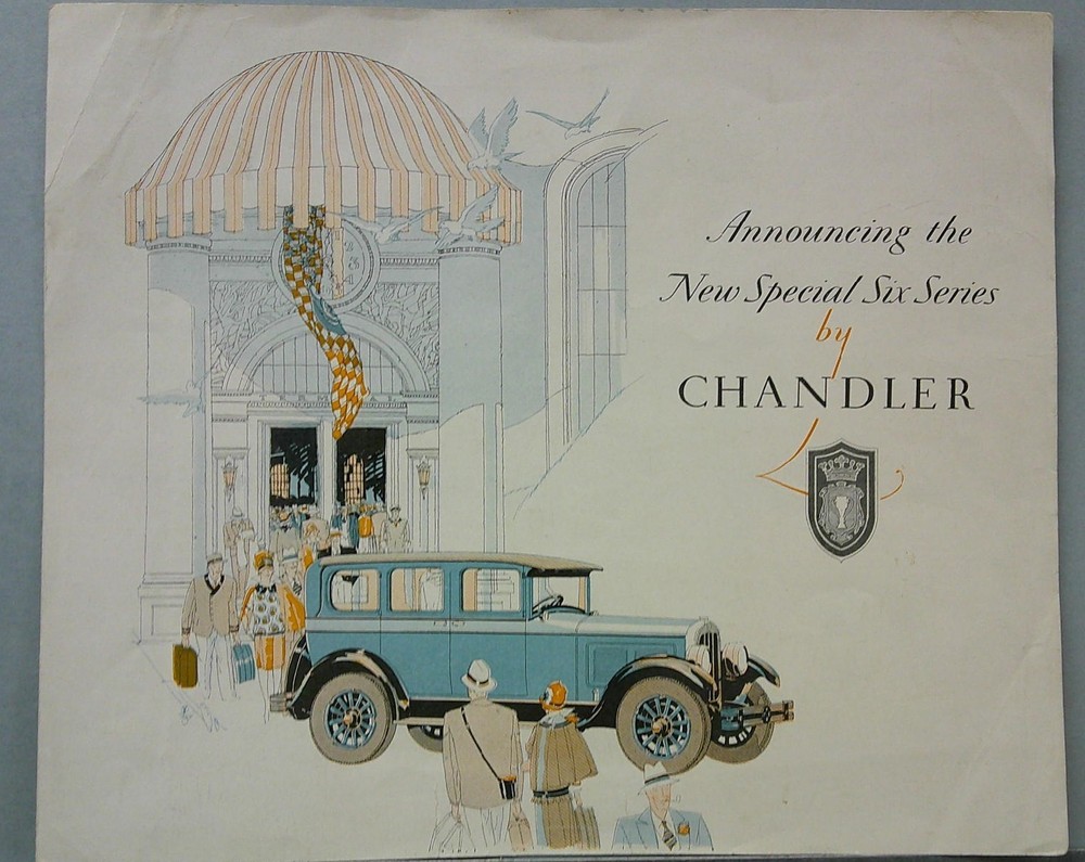1928 Chandler Sales Catalog