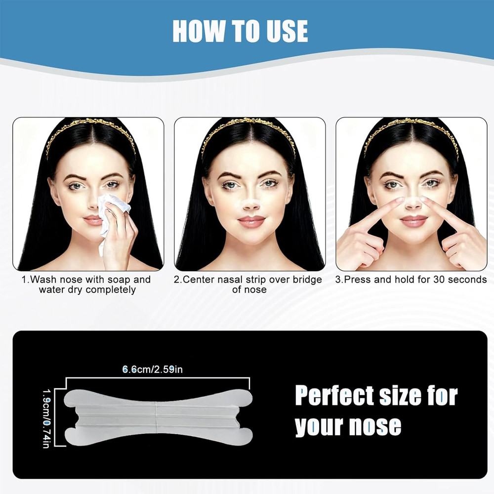 Nasal Strips Clear Nose Strips(60)