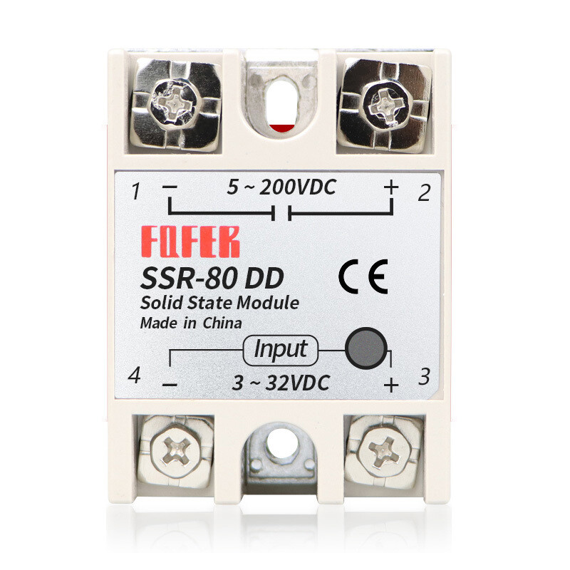 Solid State Relay Module SSR DC-DC 10A-100A 3-32V DC Control 5-200V DC
