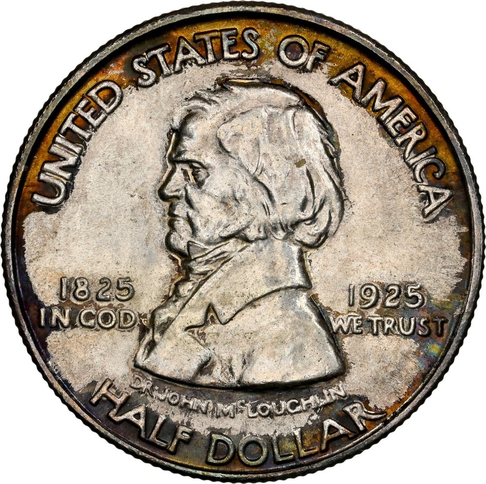 1925 Fort Vancouver Commemorative Half Dollar NGC MS 65 - Attractive Gem!!!