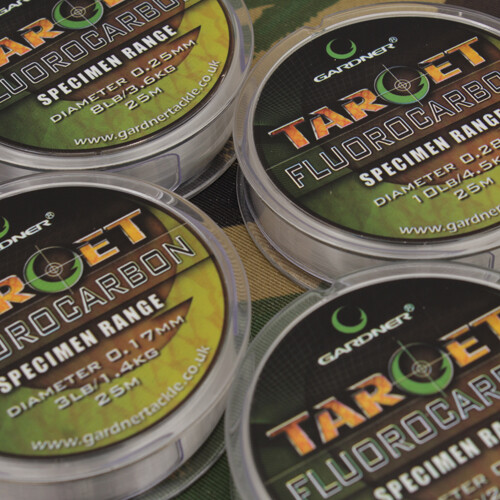 Gardner Target 100% Fluorocarbon Hooklink Line