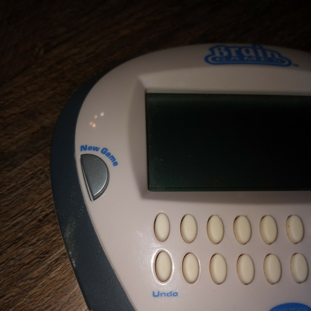 Radica Brain Games handheld game Learning Game Working GUC T1
