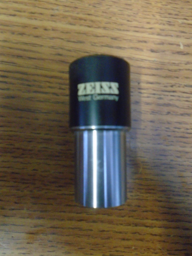 ZEISS WEST GERMANY KPL W 10X EYEPIECE OCULAR MICROSCOPE