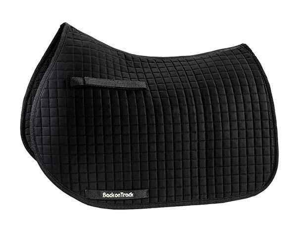 Back On Track Therapeutic All Purpose Saddle Pad - Black
