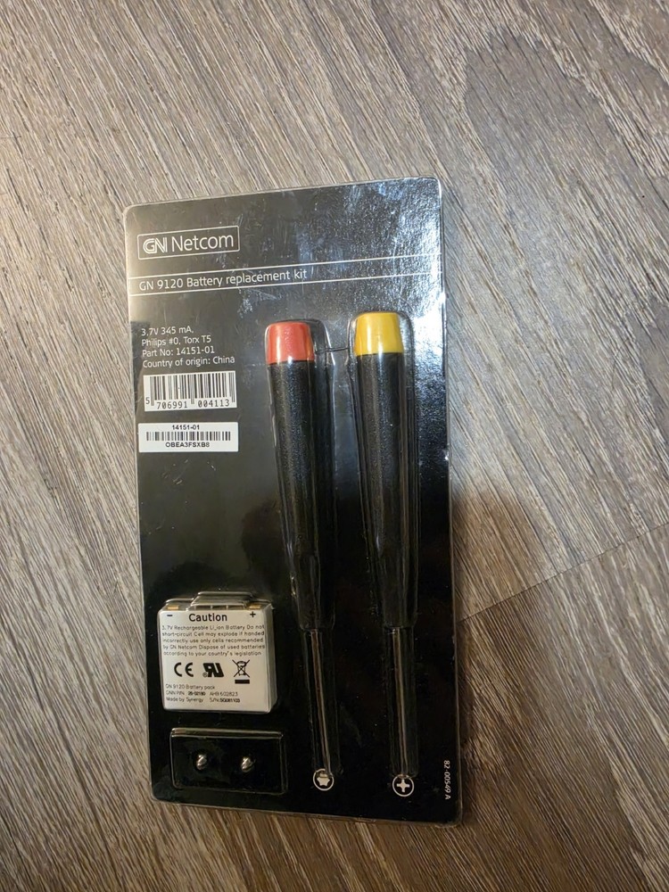 NEW GN 9120 Battery Replacement Kit for Jabra Wireless Headset GN Netcom OEM