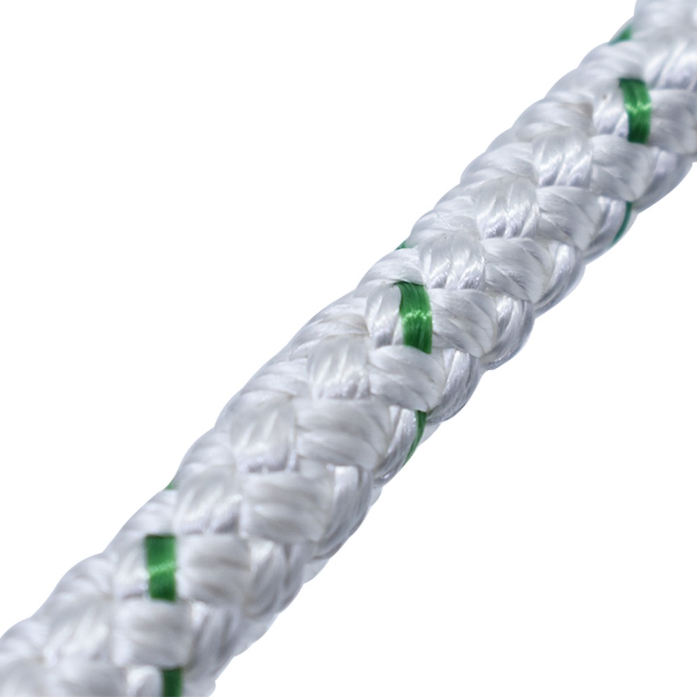 3/8"×200‘ Double Braid Polyester Rope 4800lbs Breaking Strength Strong Pulling