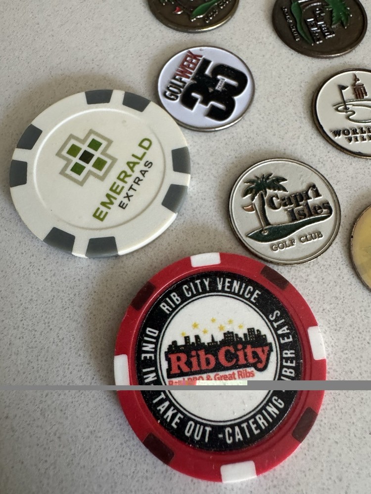 Golf Ball Marker Lot